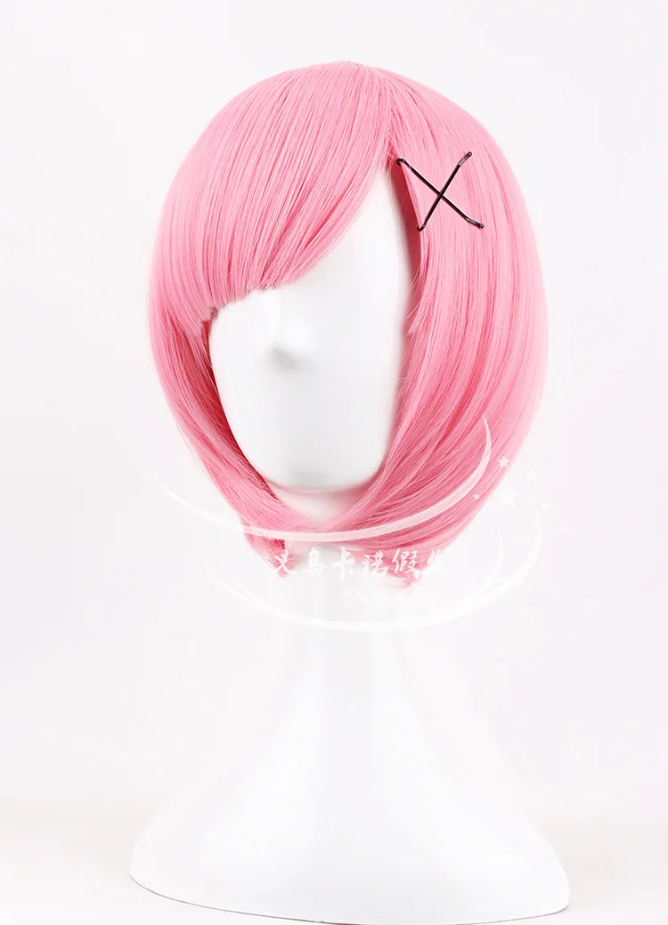 Новинка 2019 парик Coshome Re zero Ram Rem головной убор Re:Life In A в другом мире костюмы для