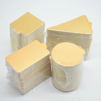 100 slices of mousse sandwich cake pad cardboard birthday party cake card hard paper snack tray birthday cake decoration tool