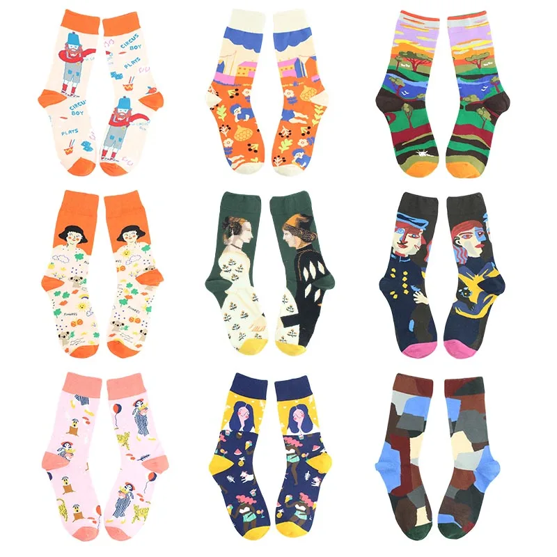 [WPLOIKJD] качественные повседневные Красочные Новые осенне-зимние стильные женские