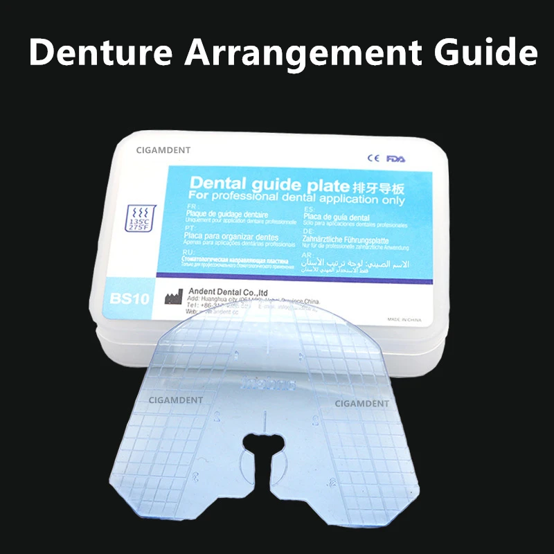

Dental Instruments Complete Denture False Teeth Arrangement Guide Full Denture Tooth Arrange Template Plate