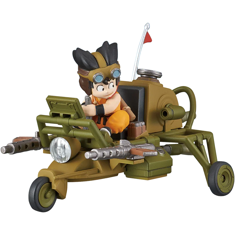 

BANDAI Dragon Ball Action Figure MECHA COLLECTION Dragon Ball Vol.4son Goku's Jet Racing Model Toy Collection Fans Gift