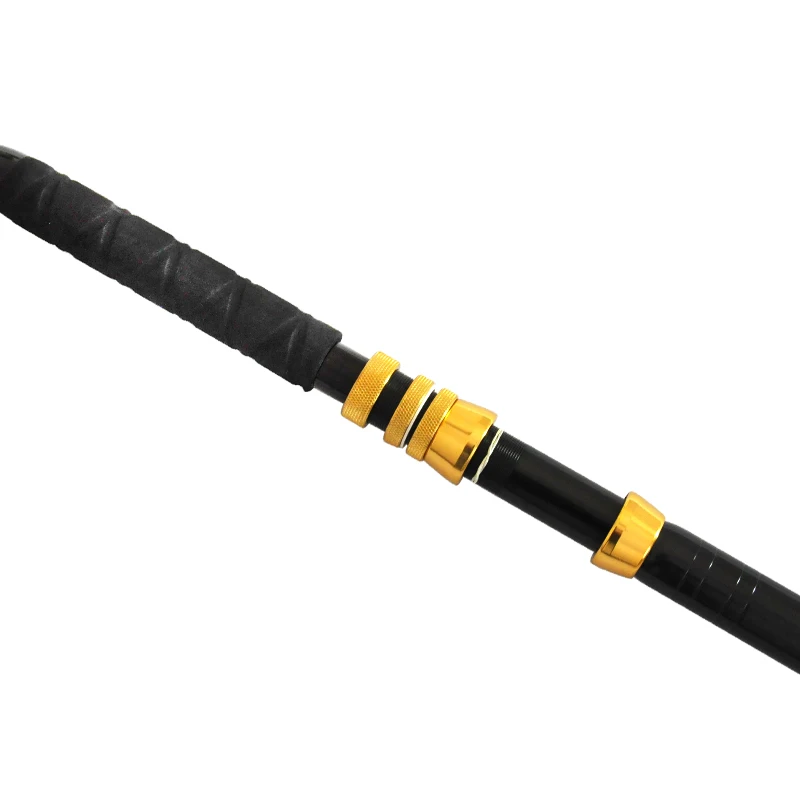 Topline Tackle 100 фунтов удочка для морской рыбалки 2 + 1 наконечник направляющая