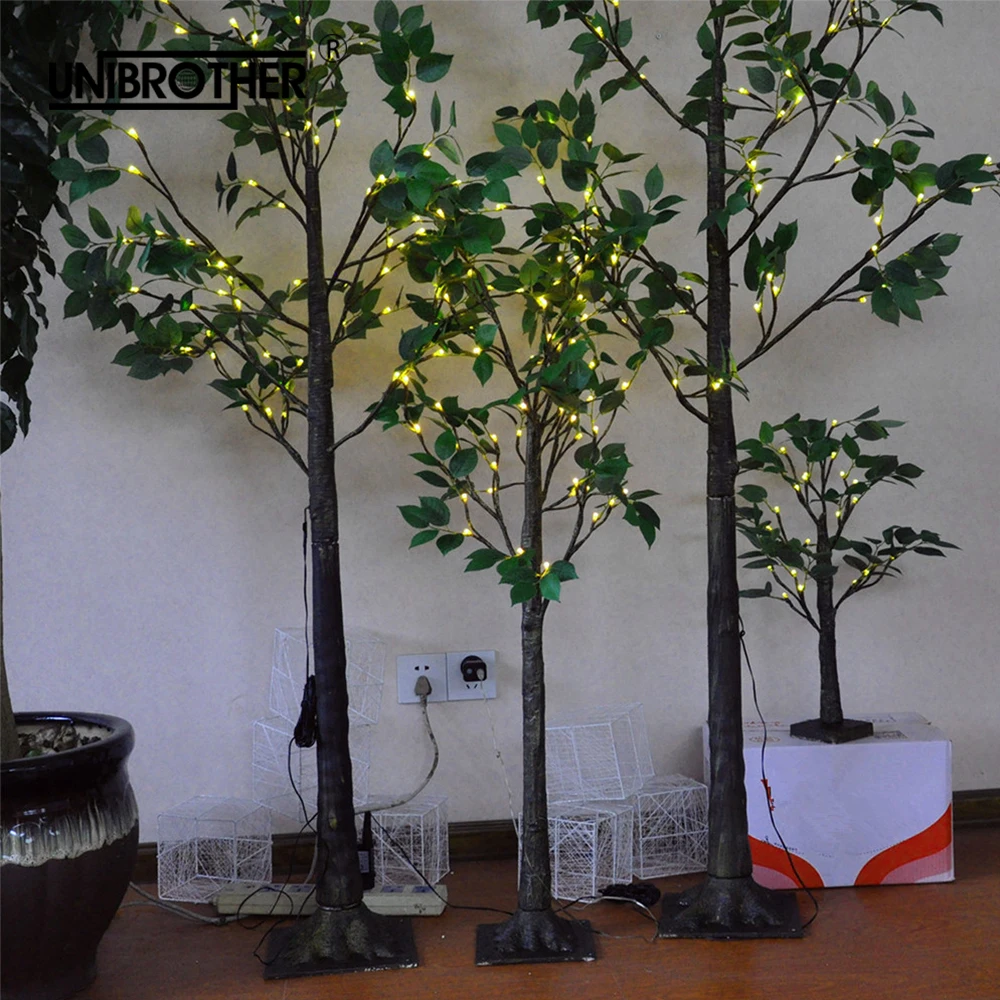 Светодиодная лампа в виде березы Ночной светильник рождественские украшения для