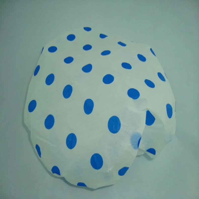 Лидер продаж Женская водонепроницаемая эластичная пластиковая шапка для душа