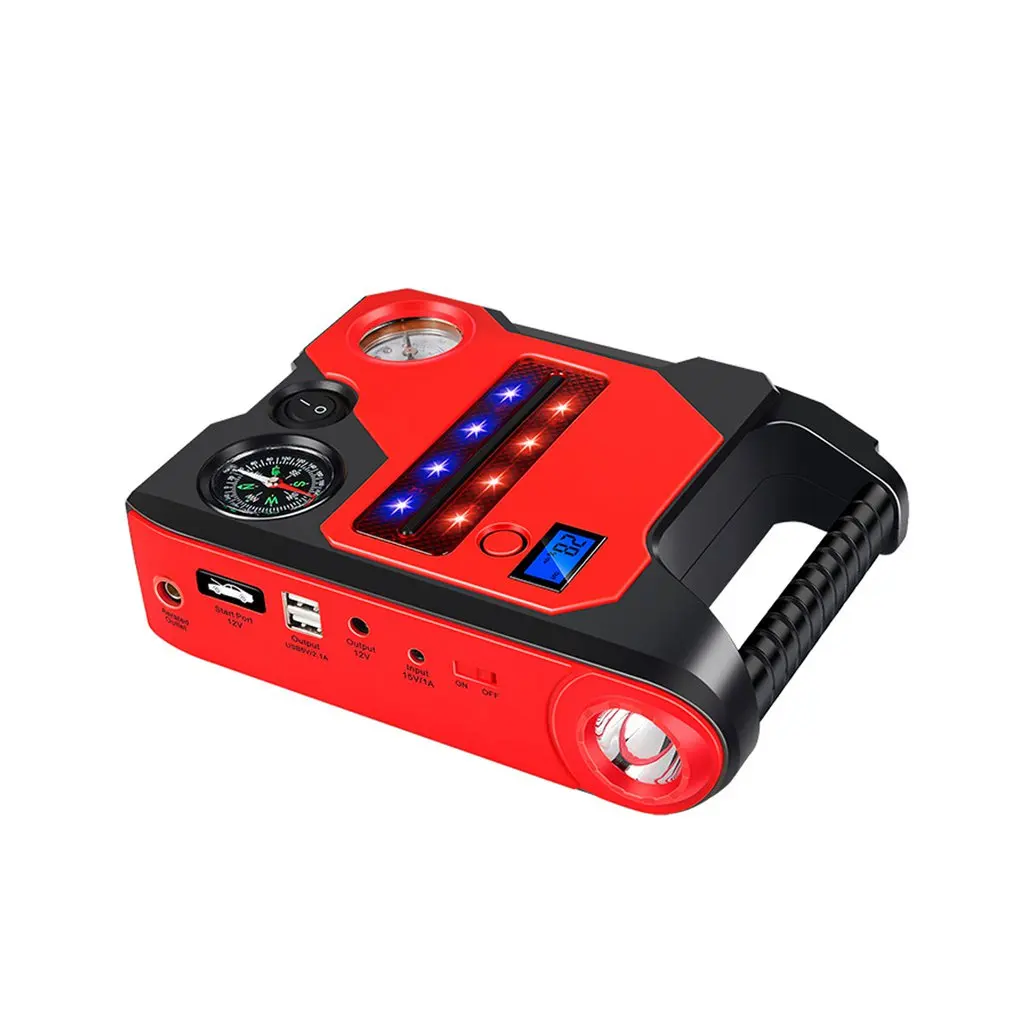22000mAh Портативное автомобильное пусковое устройство для подкачки шин зарядное |