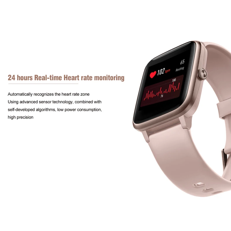 Smart Watch Fitness Tracker Heart Rate Monitor IP68 Waterproof Pedometer Activity Sport Smartwatch for Android iOS | Электроника