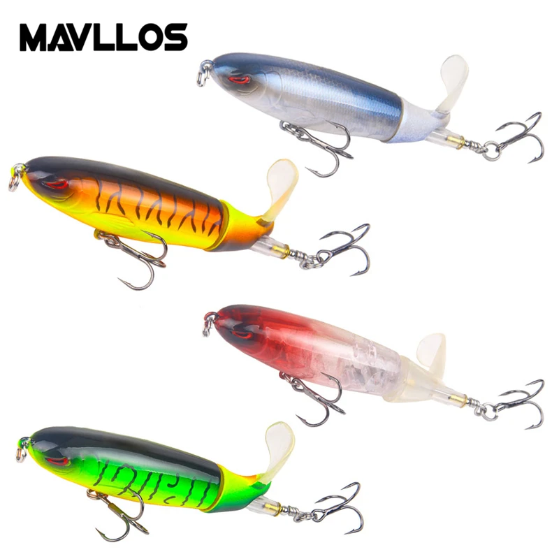 Mavllos Whopper Plopper рыболовная приманка 13 2 г 10 см вращающаяся задняя плавающая жесткая