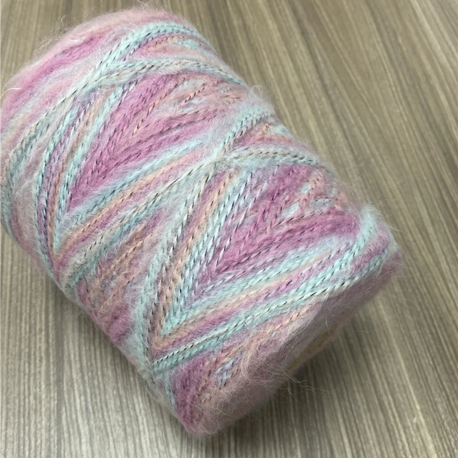 Высокое качество 500 г Красивая Уникальная необычная плюшевая разноцветная