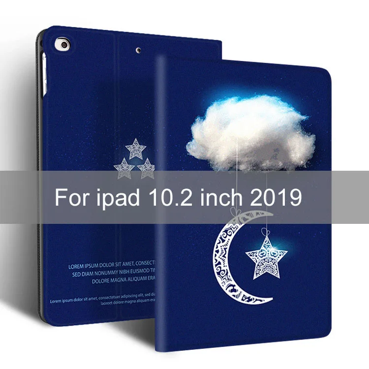 For 10.2 2019 Essidi смарт-чехол для ipad 10,2 дюймов Funda кожаный чехол для планшета ПК флип-чехол для ipad 10,2 дюймов - Цвет: For 10.2 2019
