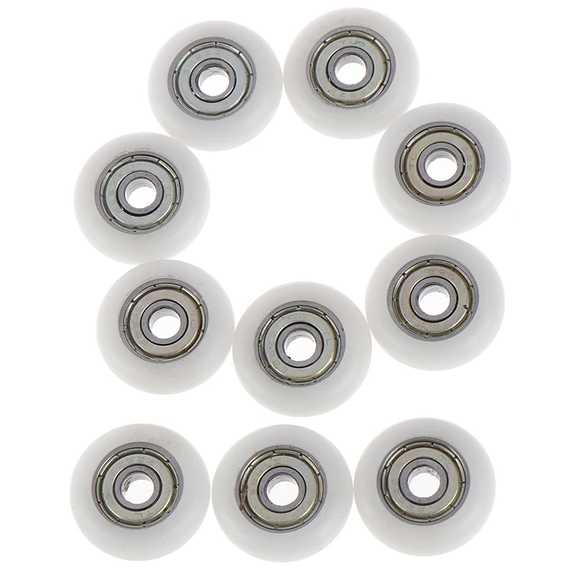 1/5/10 шт раздвижной валик для душа колеса пластиковые двери Замена диаметр 23 мм |