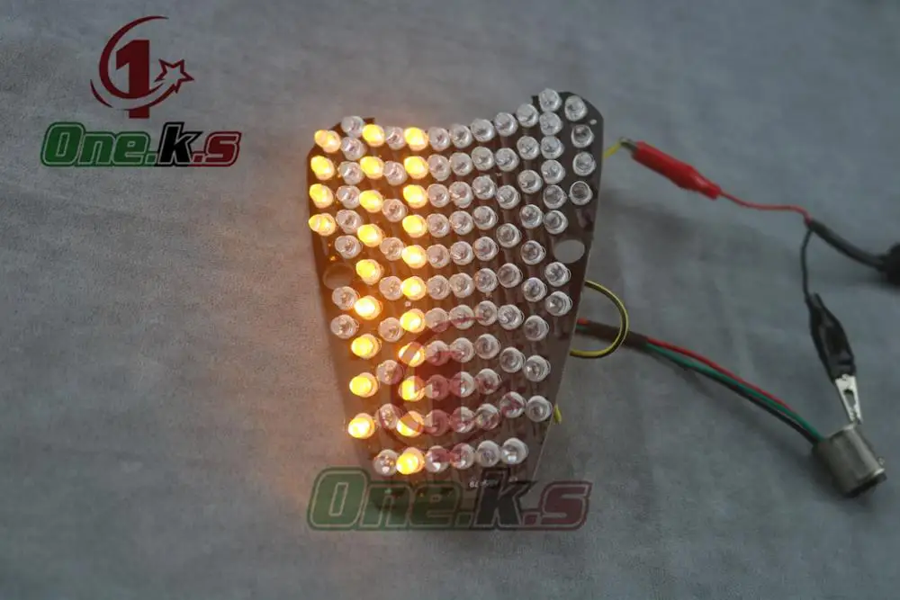 Motorcycle accessories For  HONDA VTX 1300/1800 CUSTOM 02  LED rear taillight integrated turn signal function Brake light |