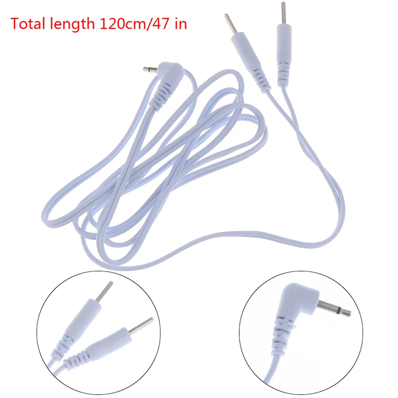 Электростимуляция Электрический шок провода аксессуары 2 Pin пенис кольцо Анальная пробка терапия Массажер