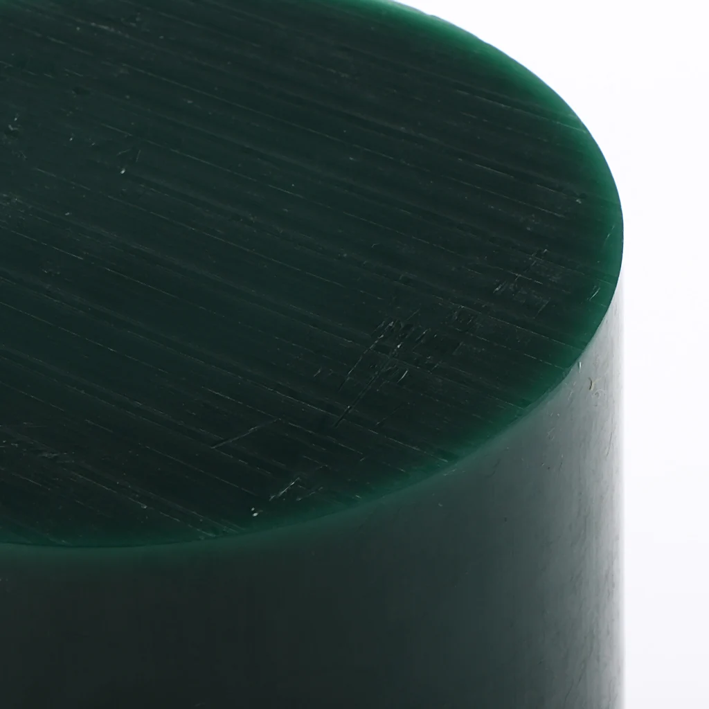 

Green Wax Block for Carving for Jewelry / Rings, Round, Solid