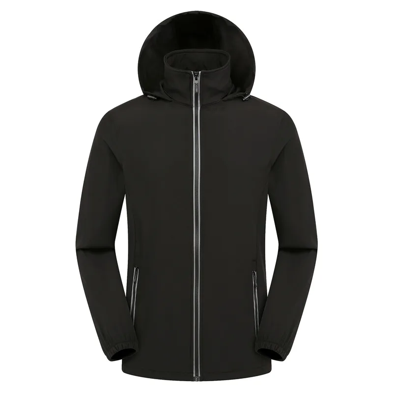 

Men‘s Outdoor Hiking Jacket Waterproof Hydrophobic Outdoor Sports Fishing Mountaineering Hunting Windbreaker Jacket