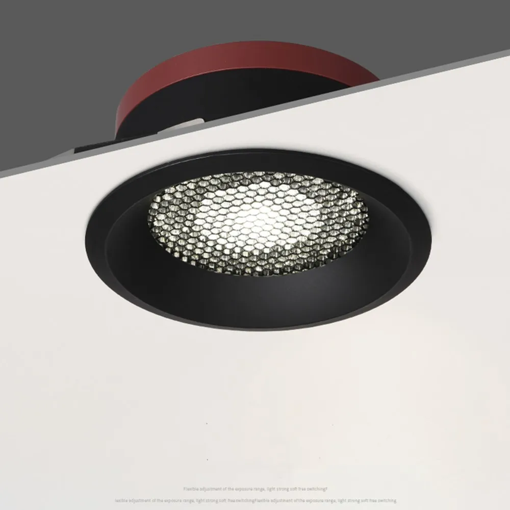 Современная потолочная лампа с сотовым дизайном светодиодный светильник для