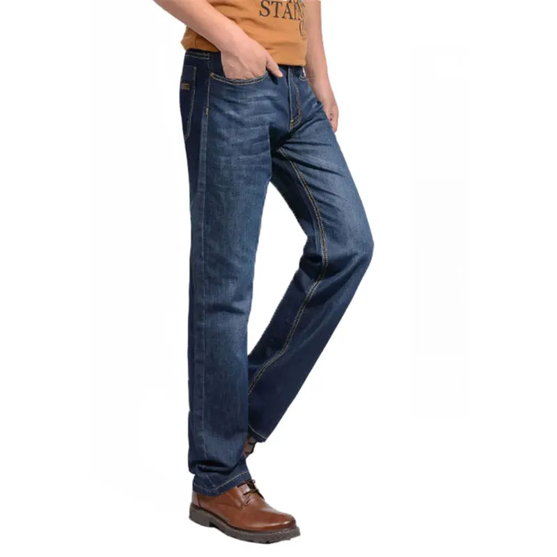 30 46 мужские джинсы большого размера Повседневные Легкие модные Стрейчевые от
