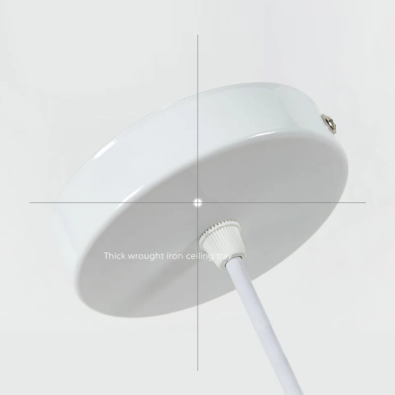 Искусство Led завод подвесные светильники с деревянной базой E27 деревенский