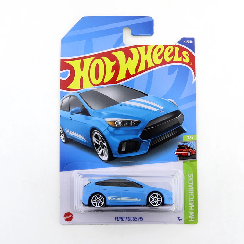 2018 FORD FOCUS RS оригинальные Hot Wheels Mini Alloy Coupe 1/64 металлическая литая модель автомобиля
