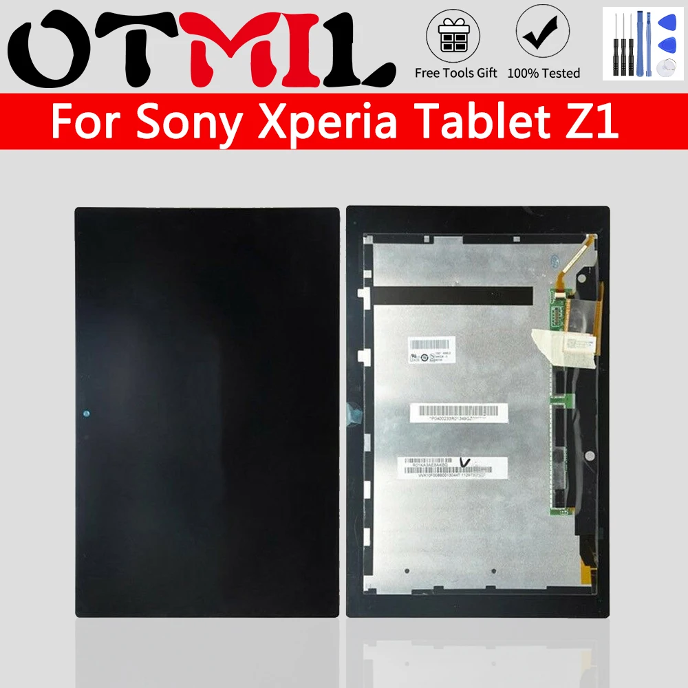 

For Sony Xperia Tablet Z1 SGP311 SGP312 SGP321 LCD Display Touch Screen Digitizer Panel Assembly Replacement For Sony Tablet Z1
