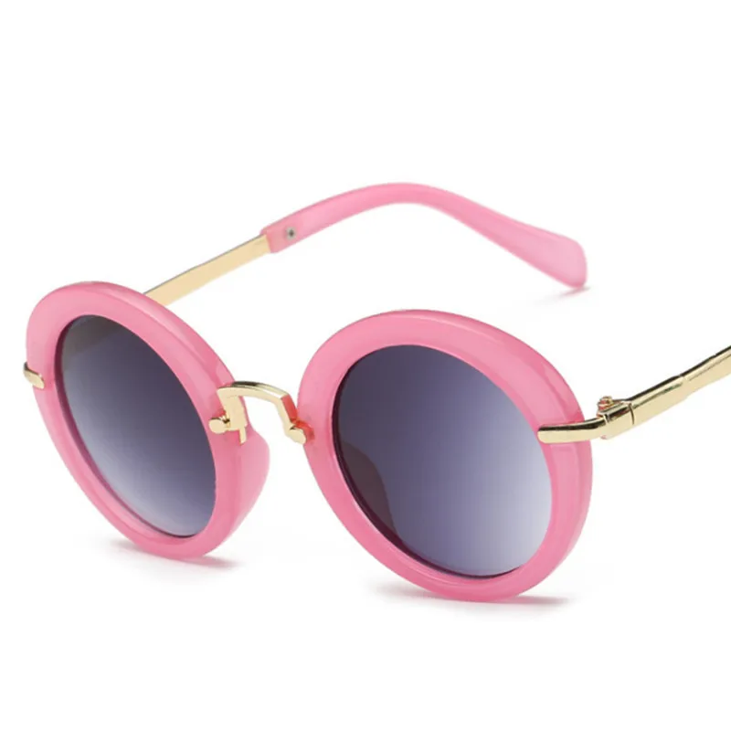 

Classic Round Lovely Kids Sunglasses Girls Boys Protective Children Gradient Sun Glasses Eyewear Oculos Accessories Uv400