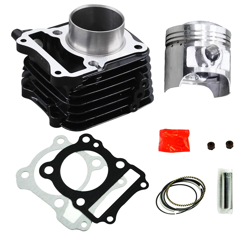Поршнь мотоцикла 62 мм с наружной резьбой для Suzuki EN125 GS125 GN125 GZ125 DR125 TU125 125CC улучшение