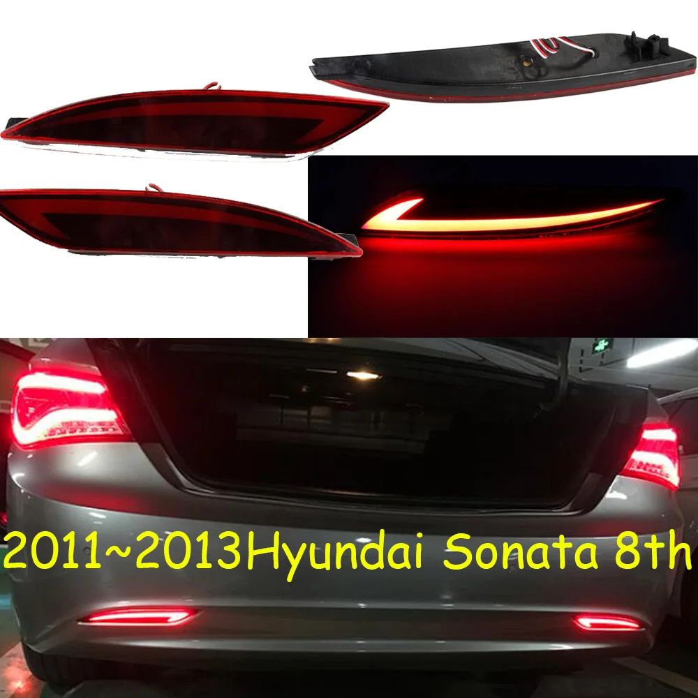 1 комплект 2011 ~ 2014y автомобильный bupmer задний фонарь для hyundai sonata тормоза 8th