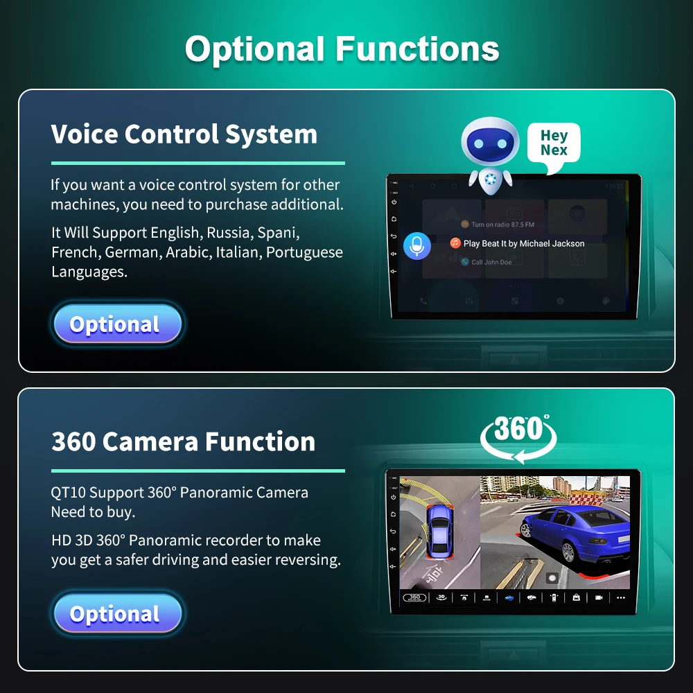 Автомобильный радиоприемник с GPS-навигацией Android 10 0 8 ГБ 128 ГГц для Ford Figo 2015-2018