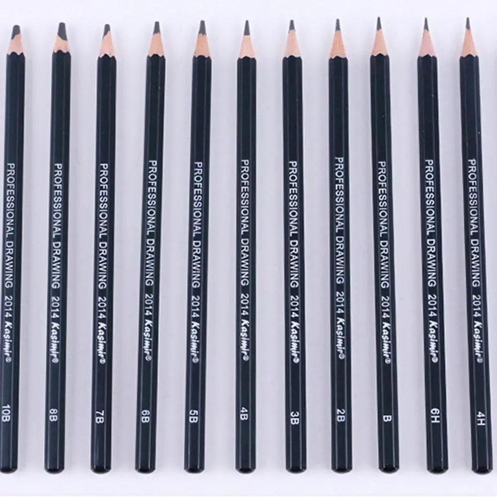 Карандаш для рисования черный графитовый карандаш 14 шт./компл.|Простые карандаши|