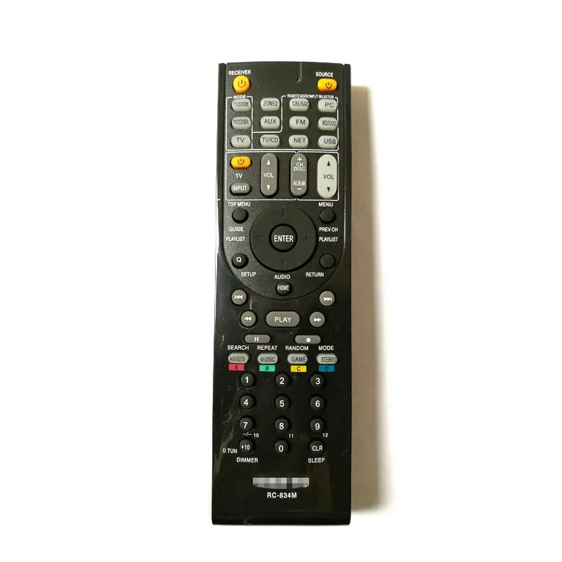 New Replacement Remote Control For ONKYO TX-NR818 TX-NR5010 TX-NR616 RC-837M AV Receiver | Электроника