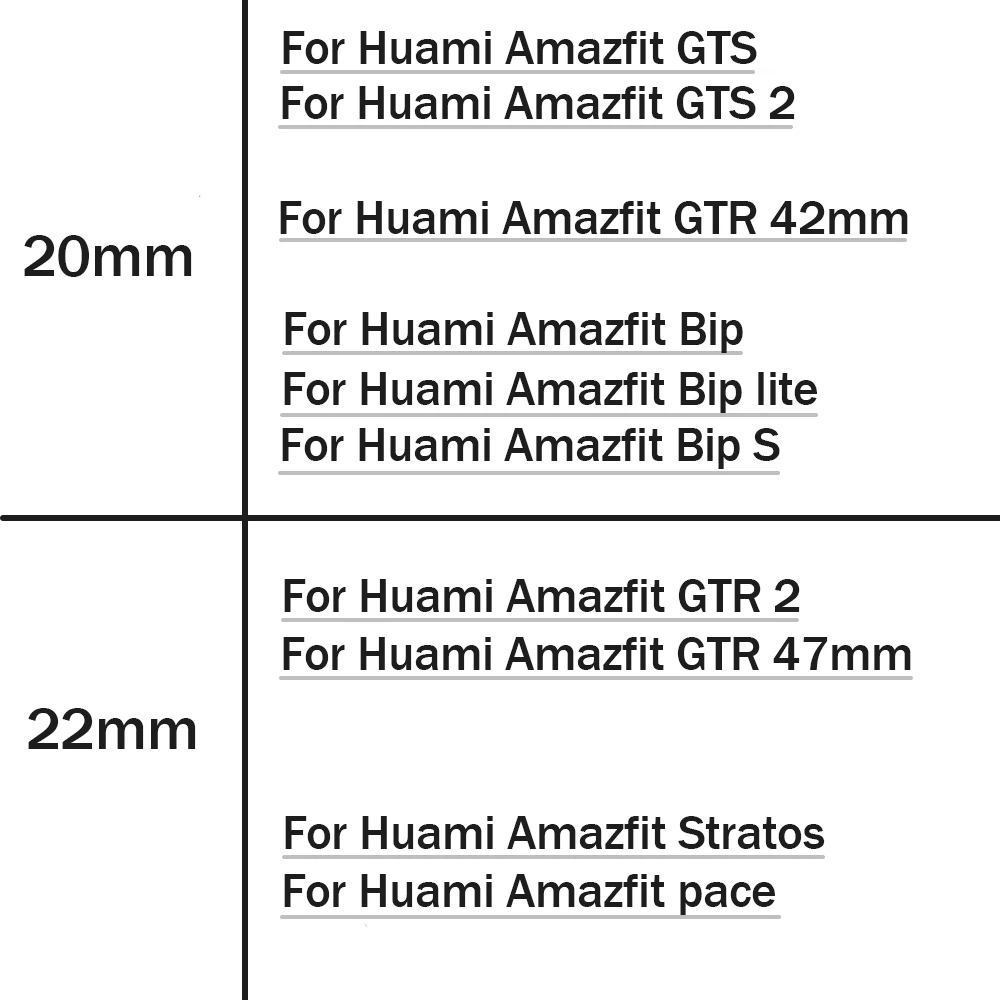 Ремешок спортивный прозрачный для Huami Amazfit GTS 2/2e/mini браслет смарт часов 20/22