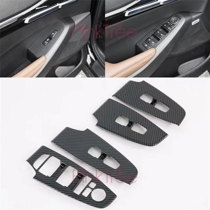 Для KIA SELTOS 2019 2020 оконный подъемный переключатель крышка кнопки декоративные