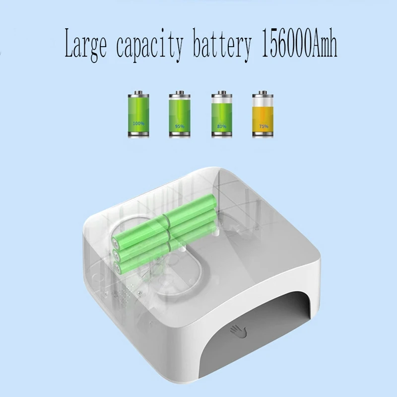 Аккумуляторная аккумуляторная лампа для сушки гель-лака ногтей с датчиком