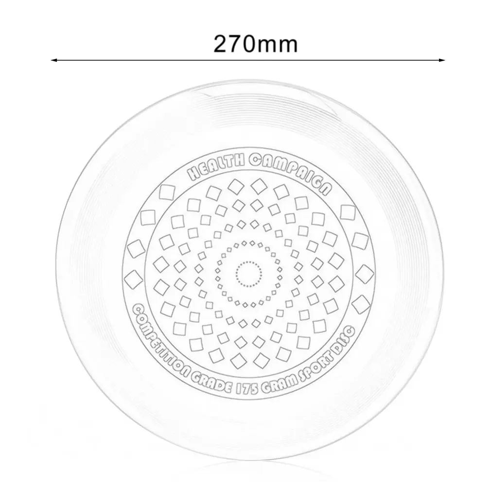 

1pcs 27cm Ultimate Flying Disc Saucer Outdoor Leisure Toy Portable Play Game Disc Competition Sport Toys for Kids Adult Hot Sale