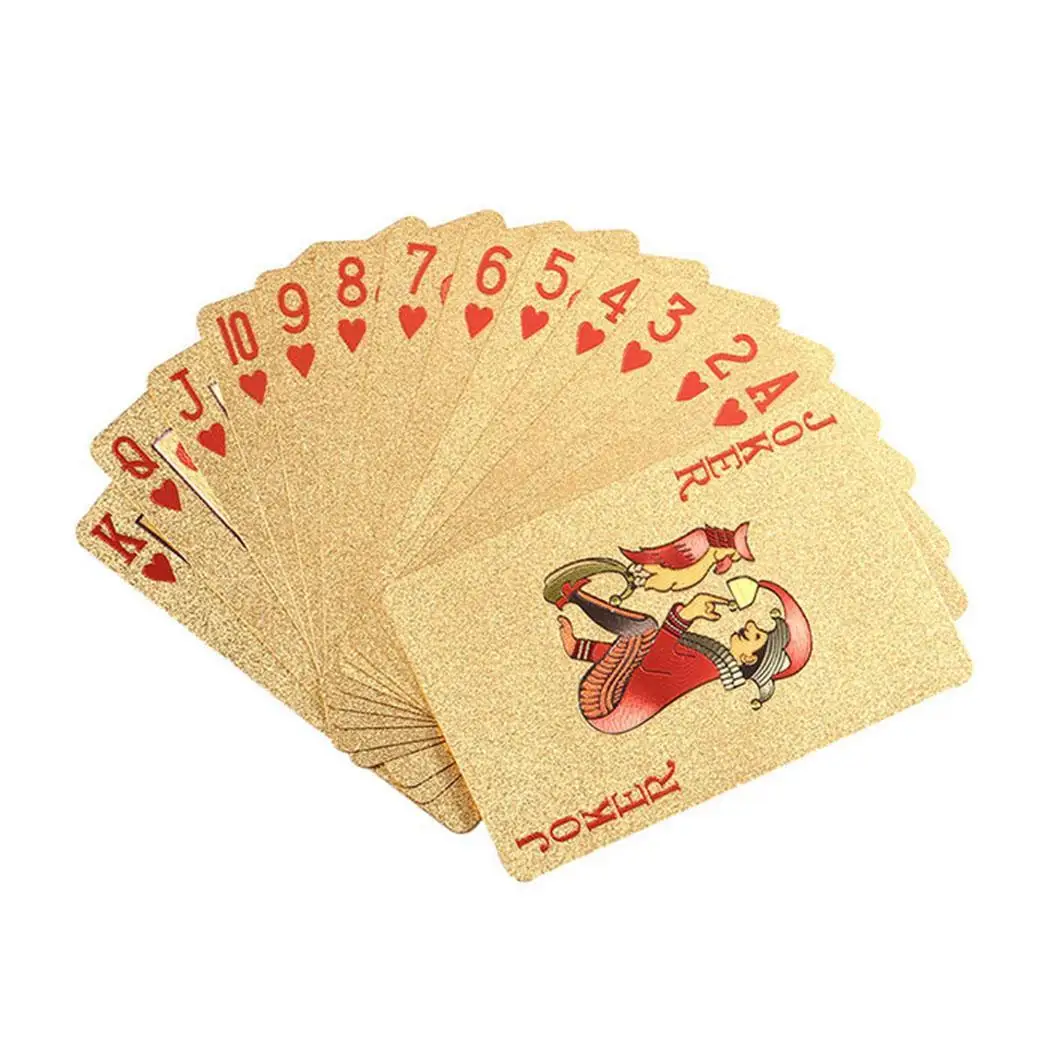 Новые игральные карты водонепроницаемые покерные клетчатые доллара колода