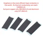 Чистый Медь графеновой батареи ноутбука памяти радиатора охлаждения жилет Оперативная память кулер комплект