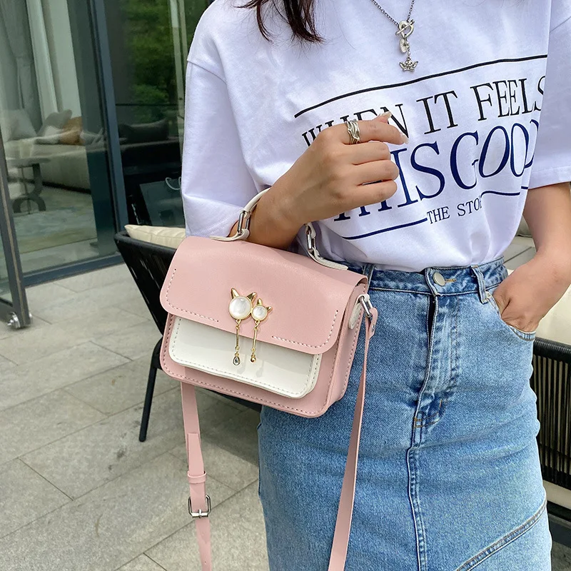 2023 New DIY Women's Bag Pu Leather Handmade Bag Set Hand Stitching With Sewing Tools Handel Shoulder Bag Accessories