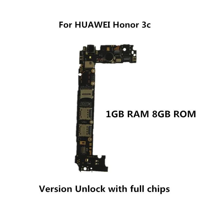 1 ГБ ОЗУ 8 Гб ПЗУ для HUAWEI Honor 3c 3 C H30 L01 материнская плата разблокированная EMUI