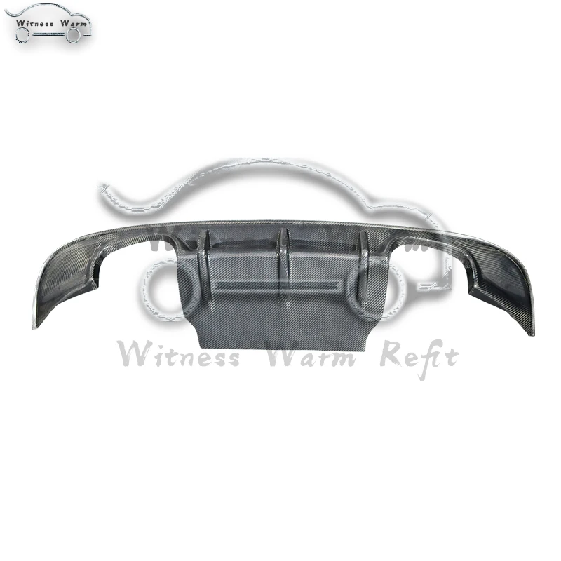 Carbon fiber Rear Bumper Exhaust Diffuser Lip Spoiler For Jaguar XE Car body kit