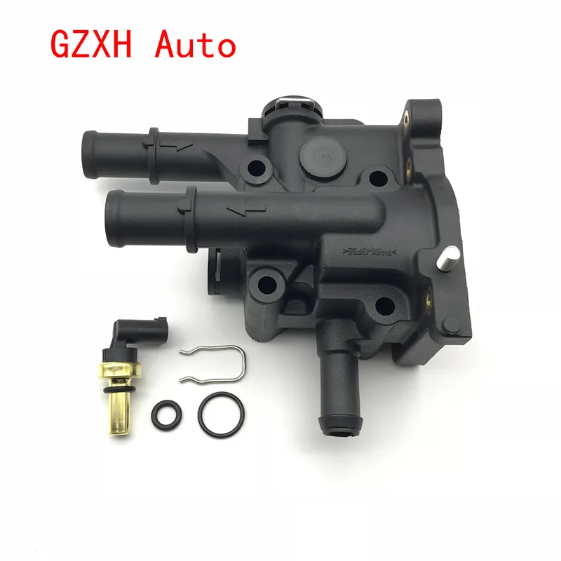 Пластиковый корпус термостата крышка двигателя датчик охлаждения воды для Chevrolet