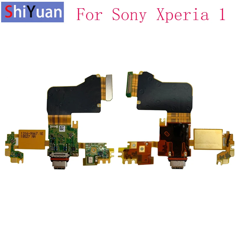 USB-порт для зарядки гибкий кабель соединитель для Sony Xperia 1 J8110 J8170 J9110 XZ4 зарядное устройство гибкий модуль