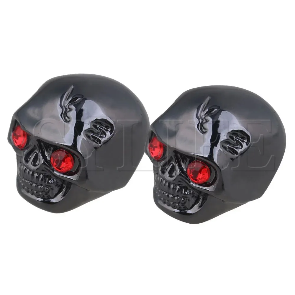 Новая Металлическая электрическая гитара с черепом ручка громкости черный