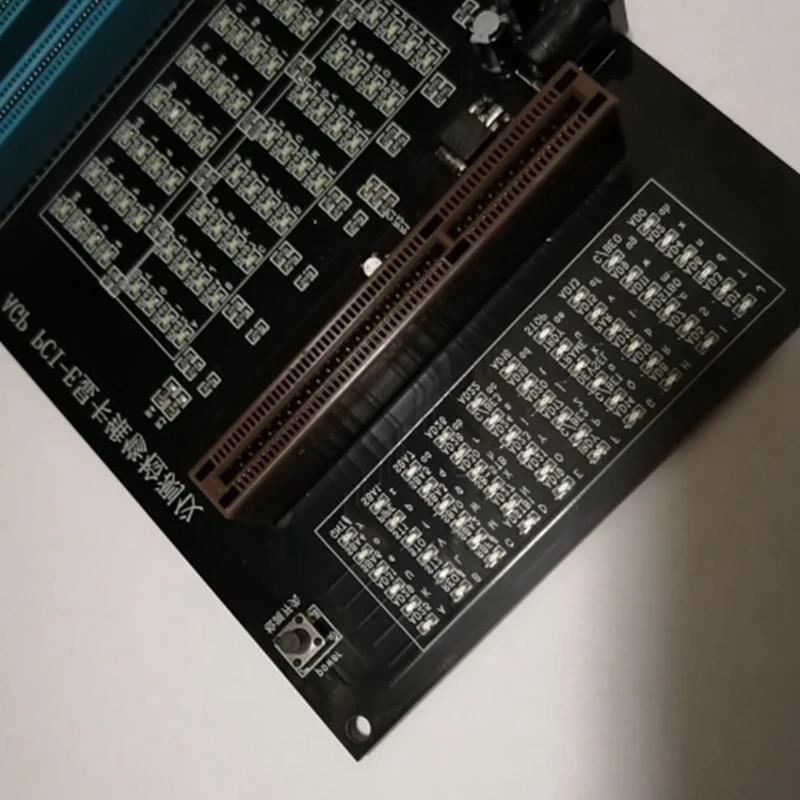 Новый ПК AGP PCI-E X16 тестер разъемов двойного назначения дисплей изображение