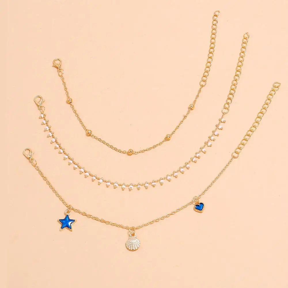 Браслеты-анклеты Sindlan в стиле бохо женские амулетные украшения ручной работы с