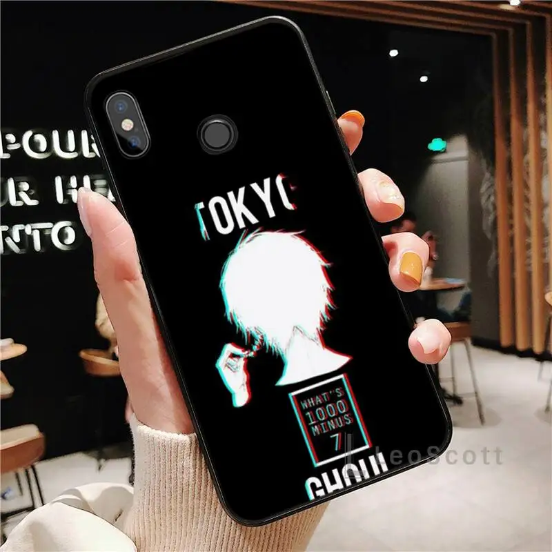 

Tokyo Ghoul Cool Anime Phone Case For Xiaomi Redmi note 4 4X 8T 9 9s 10 K20 K30 cc9 9t pro lite max