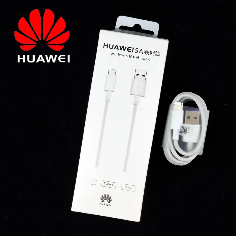 

Original 5A Huawei Supercharge Cable quick fast charge usb type c data line for huawei P30 P20 Pro p10 p9 nova 6 5t 5 3 honor 10