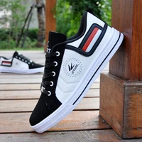 white vulcanized sneakers boys cheap flat comfortable shoes men autumn spring 2021 fashion sneakers large size 38 48