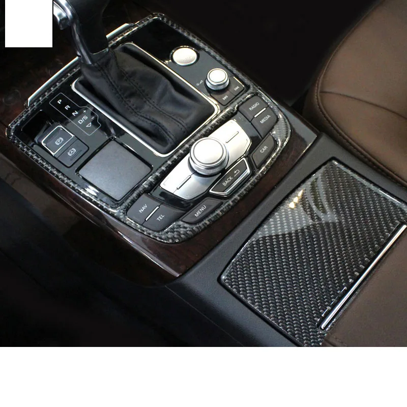 Автомобильная Центральная панель управления из углеродного волокна Lsrtw2017 планка