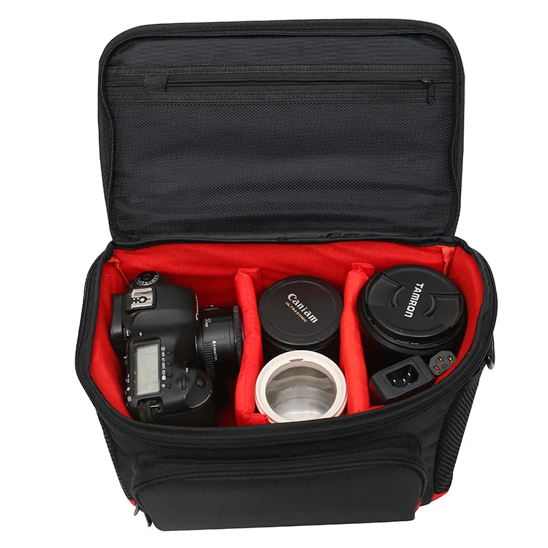 

Large capacity Waterproof DSLR Camera Bag Shoulder Case For Canon Nikon Outdoor Camera Backpack Photo Lens Bag