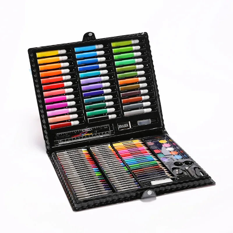 150 шт./компл. набор инструментов для рисования с коробкой кисть маркер