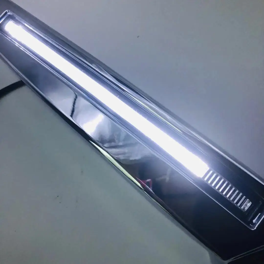 1 пара автомобильные белые светодиодные дневные ходовые огни противотуманные